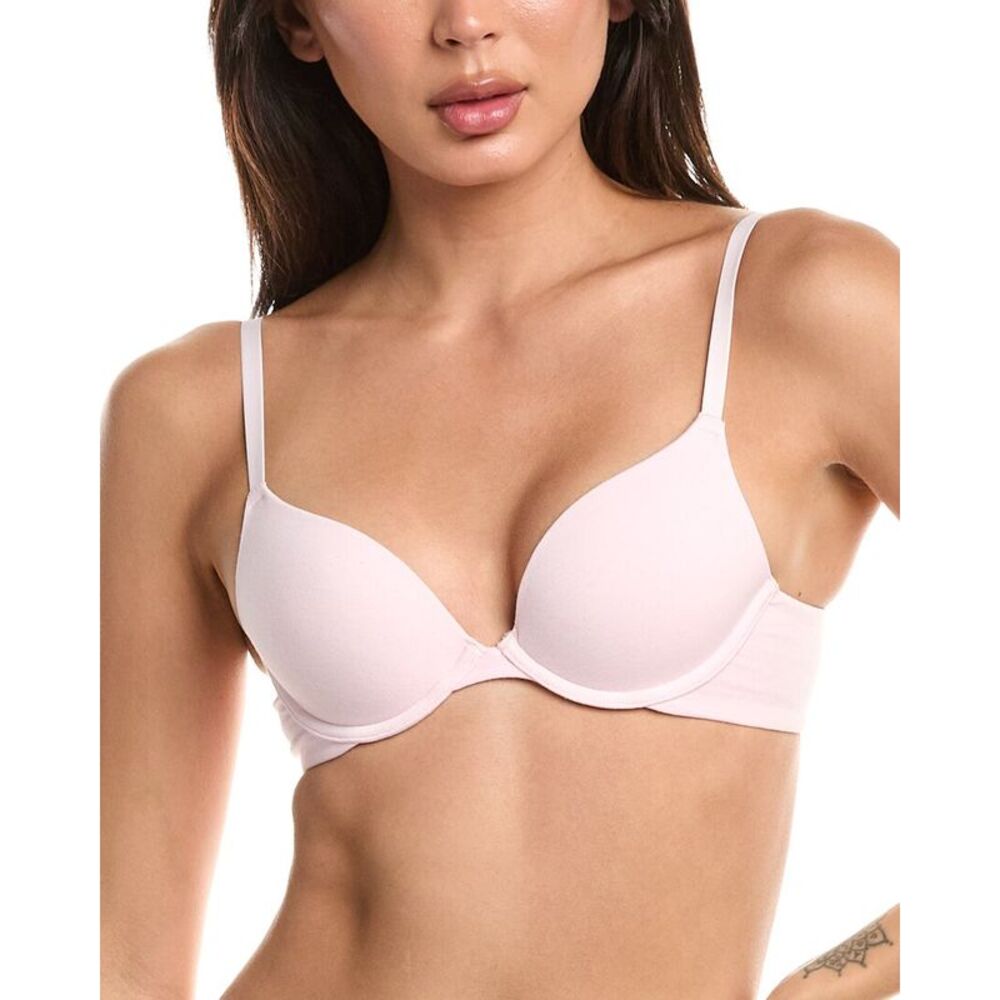 Florence By Mills Womens Softie Push-Up Bra, Pink